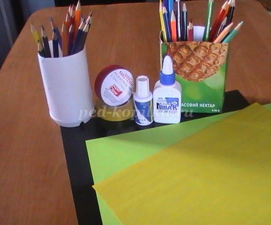 Изготовление подставки для карандашей Изготовление подставки для карандашей