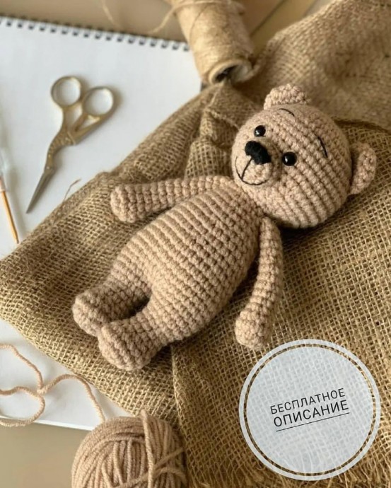 ​Мишка в свитере
