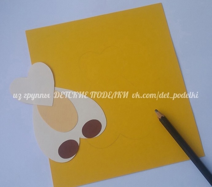 ​Объемная осенняя аппликация "Ёжик с грибочком"