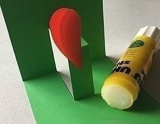 Цветок-сердечко