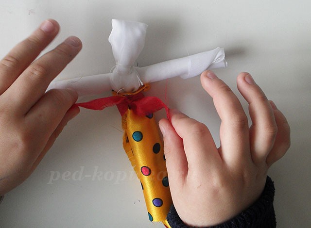 Как изготовить тряпичную куклу Как изготовить тряпичную куклу