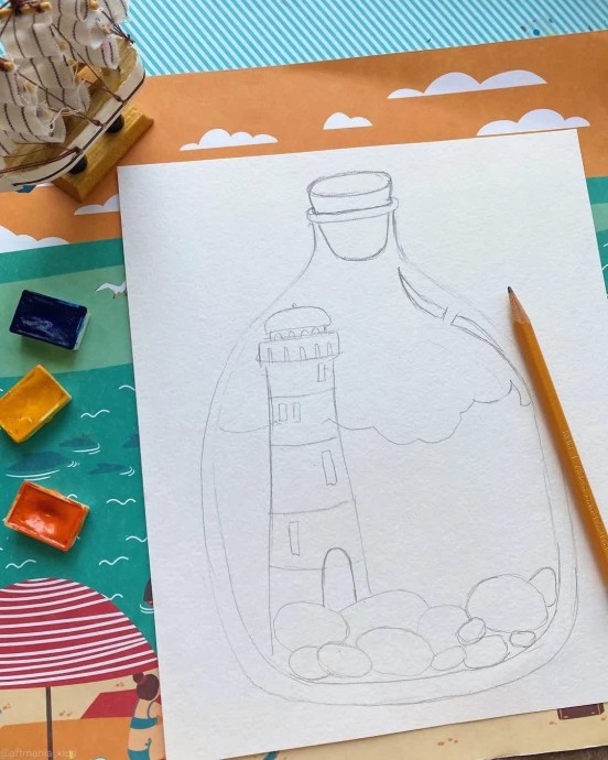 ​Мир в бутылке