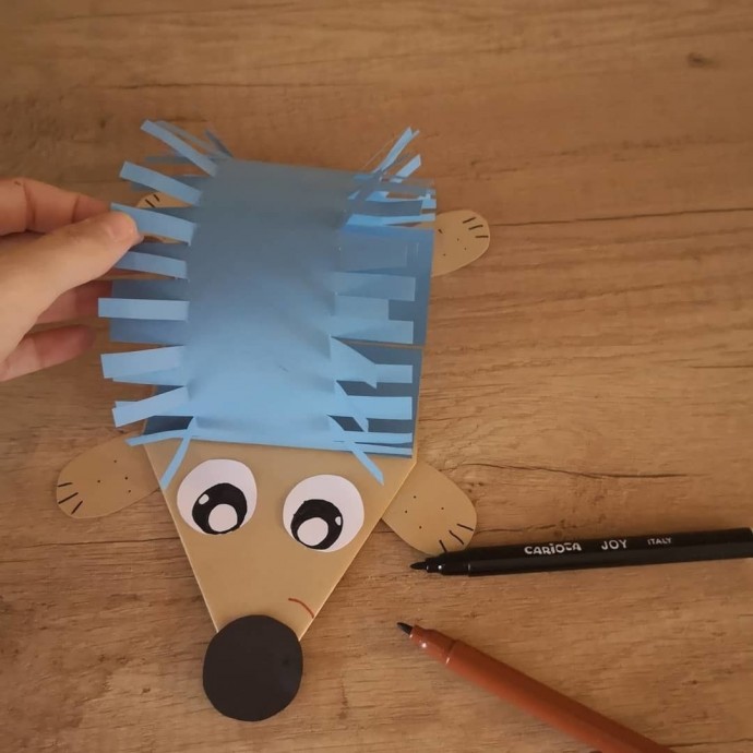 Оригинальный ёжик