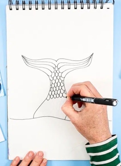 Рисунок на морскую тему Рисунок на морскую тему