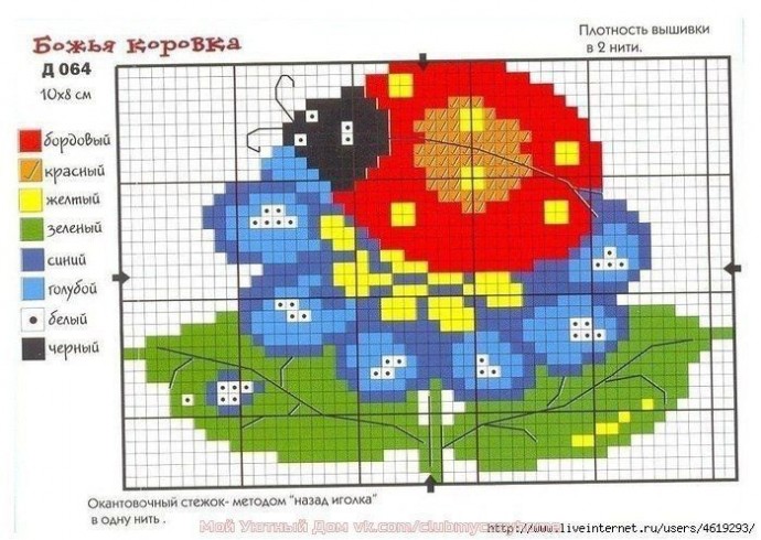 Детская вышивка