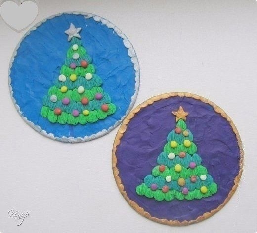 Пластилиновая ёлочка