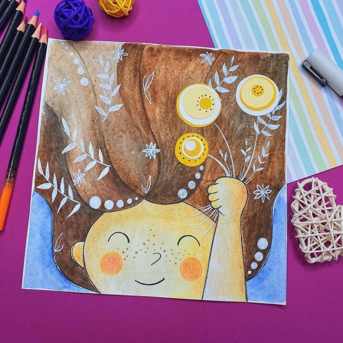 Рисуем летнее настроение Рисуем летнее настроение