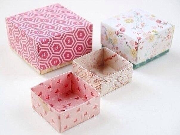 Коробочка-оригами