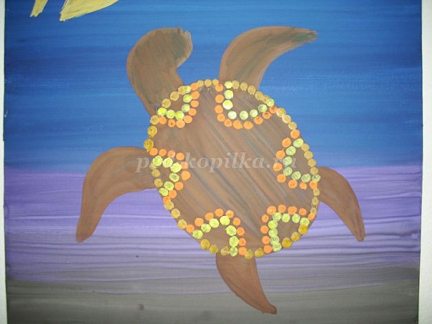 Как нарисовать подводный мир красками