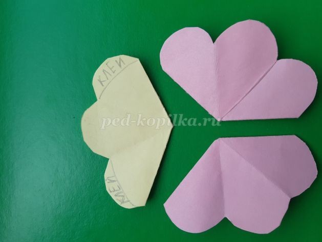 ​Как сделать открытку с объемными цветами внутри: часть 2