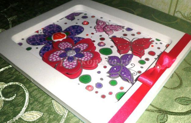 Объёмная аппликация "Вдохновение": часть 2 Объёмная аппликация "Вдохновение": часть 2