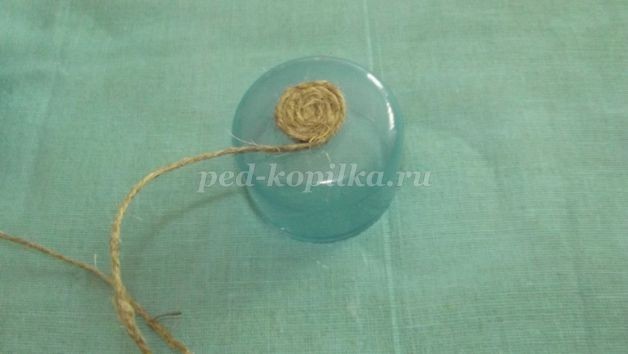 Шляпка из шпагата