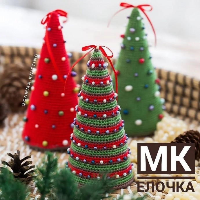 Ёлочка из пряжи Ёлочка из пряжи
