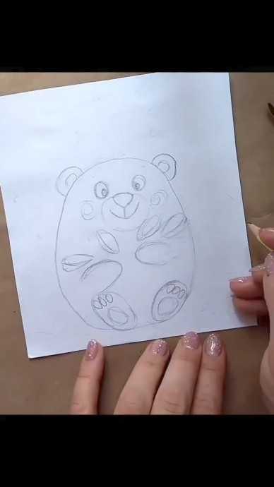 ​Ёжик с цветами