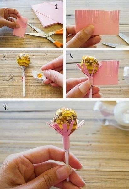 Букет из чупа-чупсов Букет из чупа-чупсов