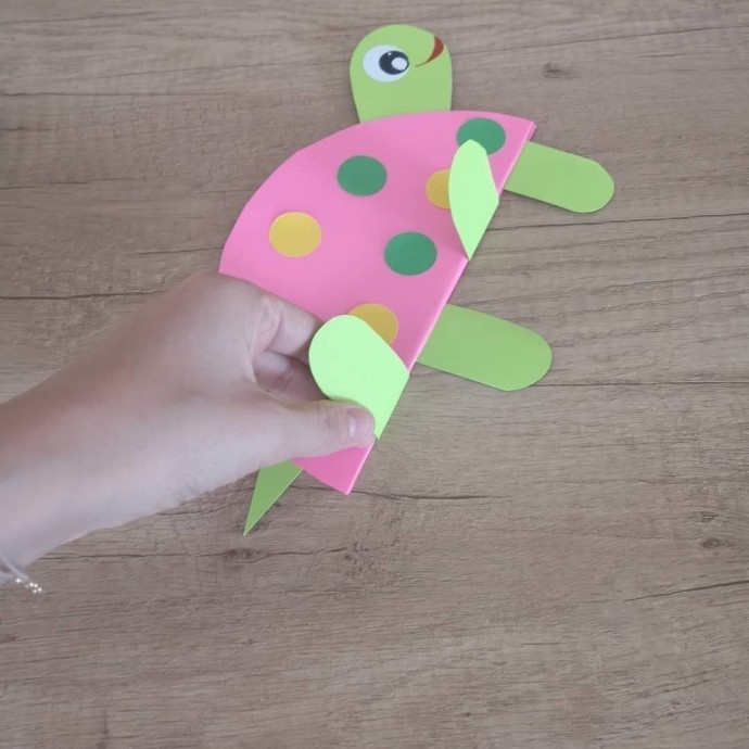 Бумажная черепашка