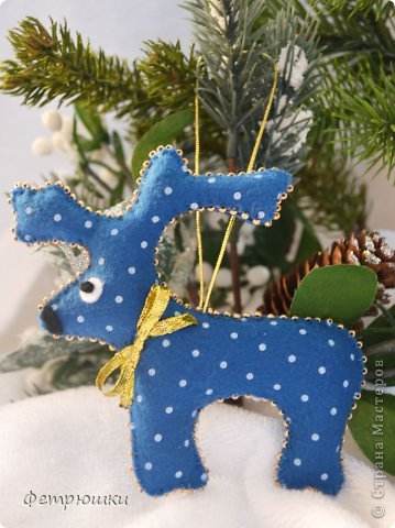 Мягкие ёлочные игрушки своими руками Мягкие ёлочные игрушки своими руками