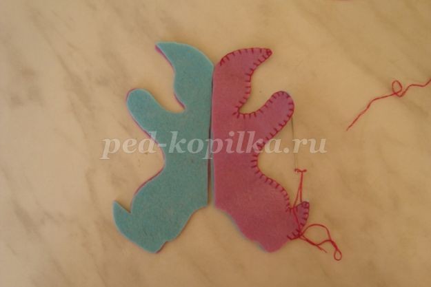 Новогодняя игрушка детскими руками: часть 2