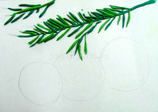 Подарок на Новый год своими руками в технике пластилинографии: часть 1 Подарок на Новый год своими руками в технике пластилинографии: часть 1