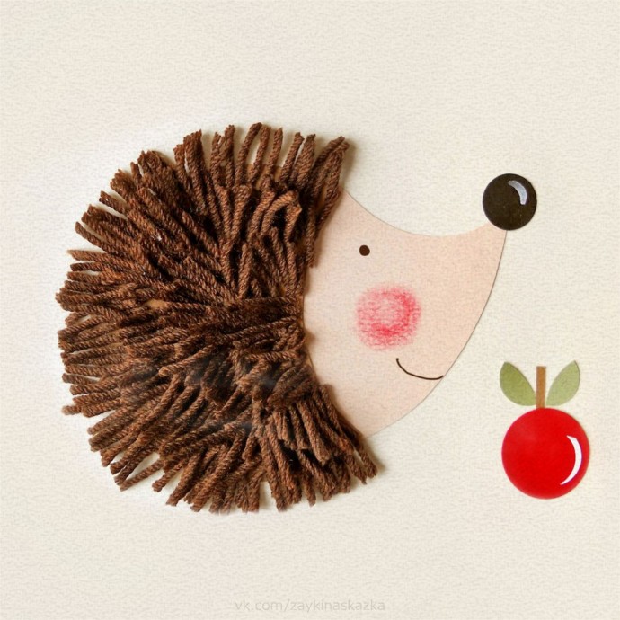 Веселый ежик