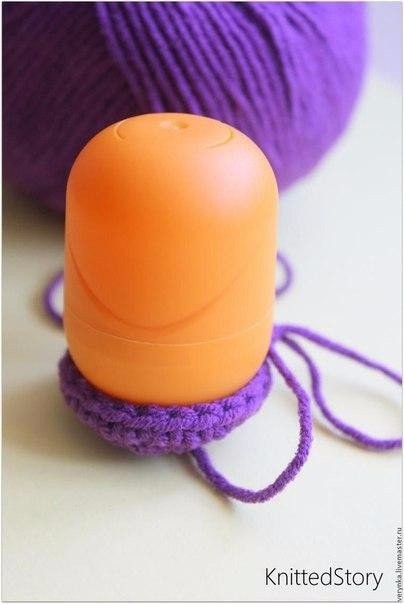 Вяжем погремушку в виде совы Вяжем погремушку в виде совы