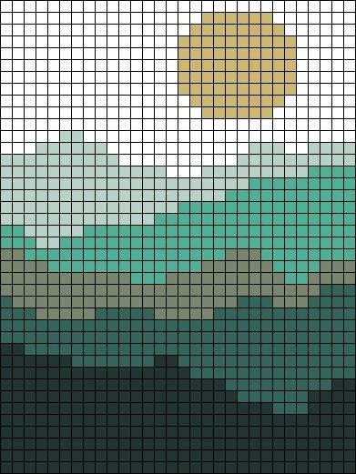 Вышиваем с детьми пейзажи Вышиваем с детьми пейзажи