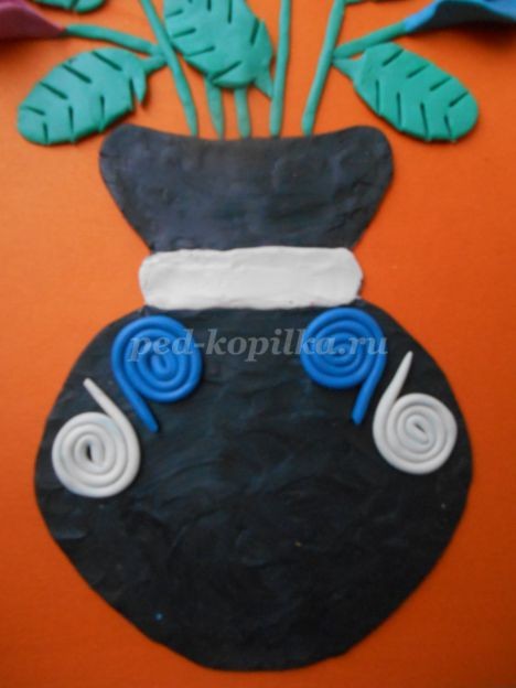 Пластилинография: весенние цветы