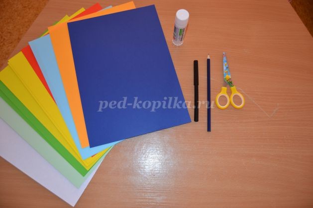 ​Осень из цветной бумаги: часть 1