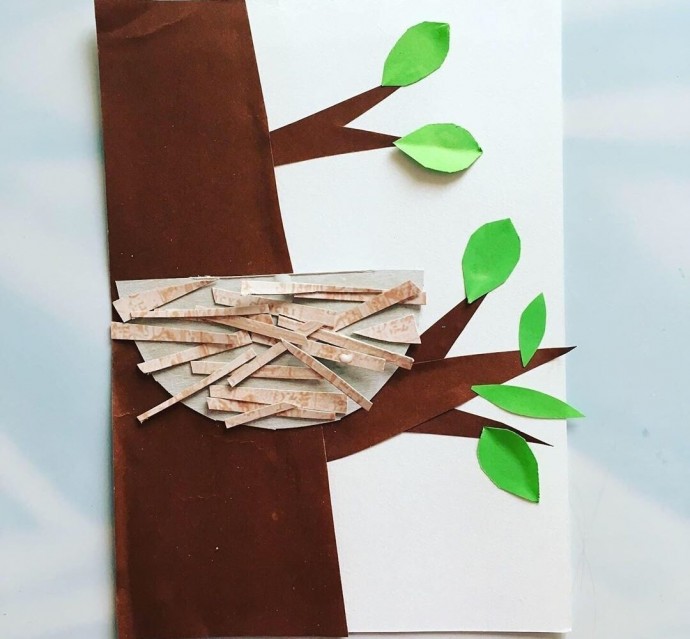 Птенчики в гнёздышке Птенчики в гнёздышке