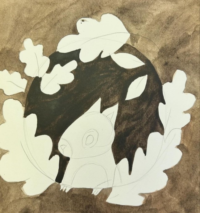 ​Белка в дупле