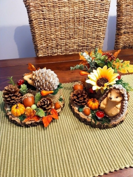 Интересные осенние поделки Интересные осенние поделки