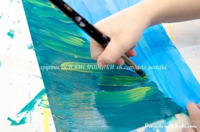 Новогоднее окошко с елочкой