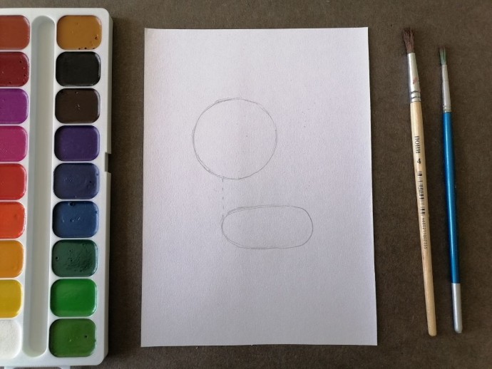 Олененок и цветы Олененок и цветы