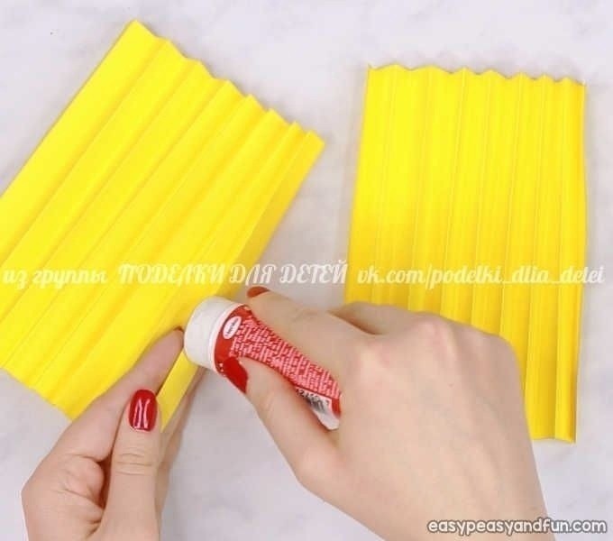 Птенчики из цветной бумаги