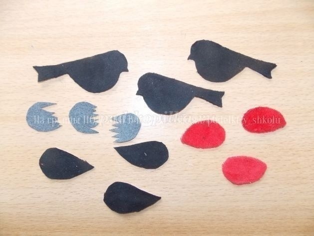 Панно "Снегири зимой" Панно "Снегири зимой"