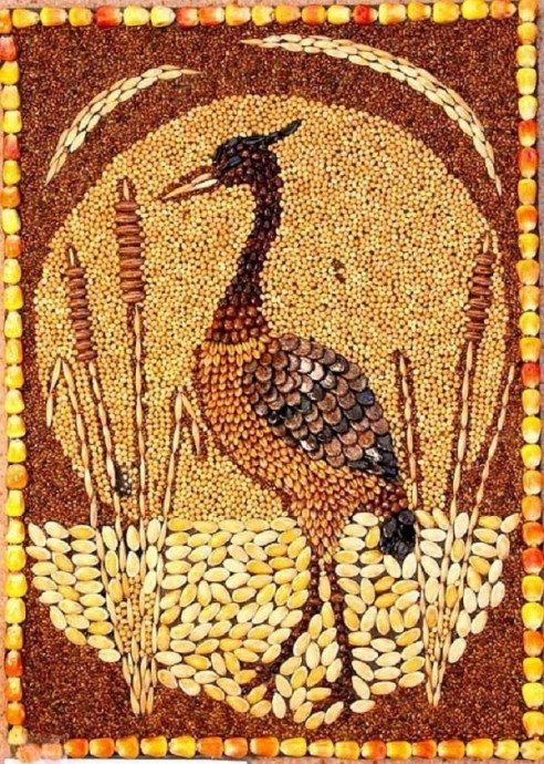 Поделки из круп