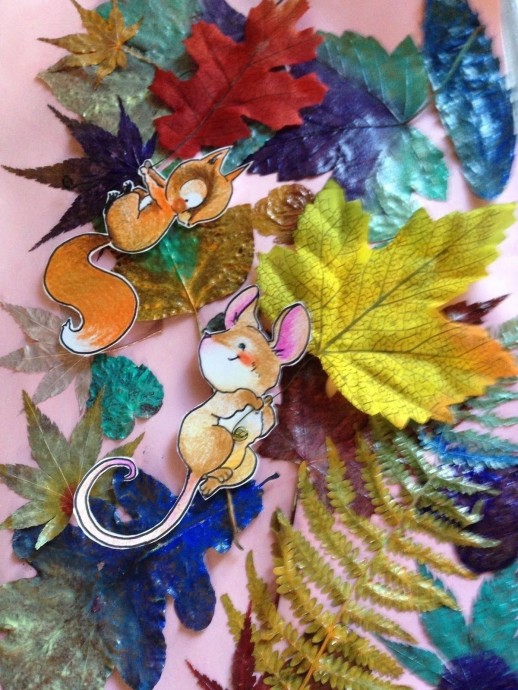 ​Полёт на осеннем листике