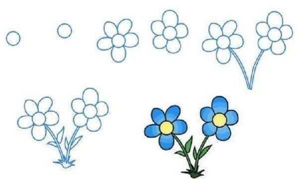 Рисуем цветы