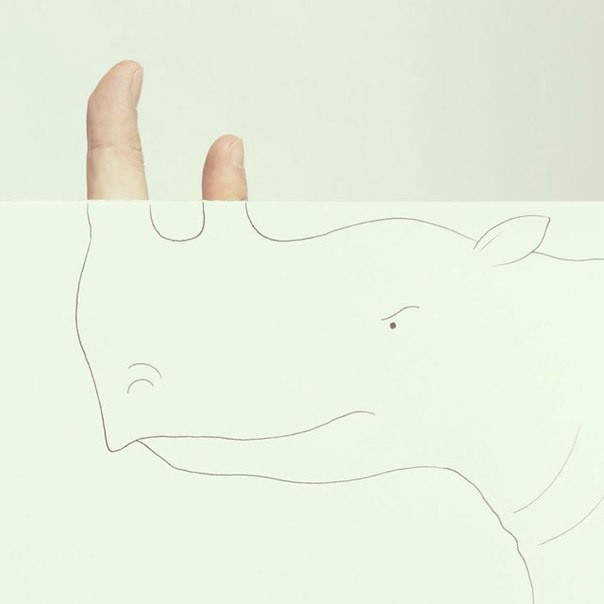 Зверушки, дополненные пальчиками Зверушки, дополненные пальчиками