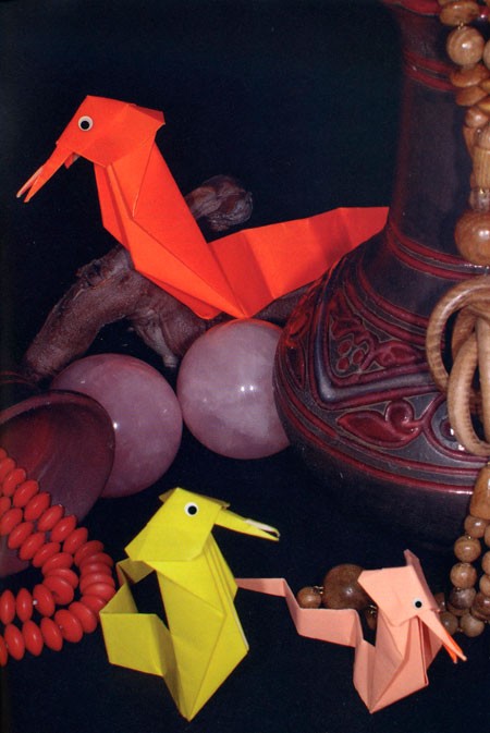 Оригами змея Оригами змея