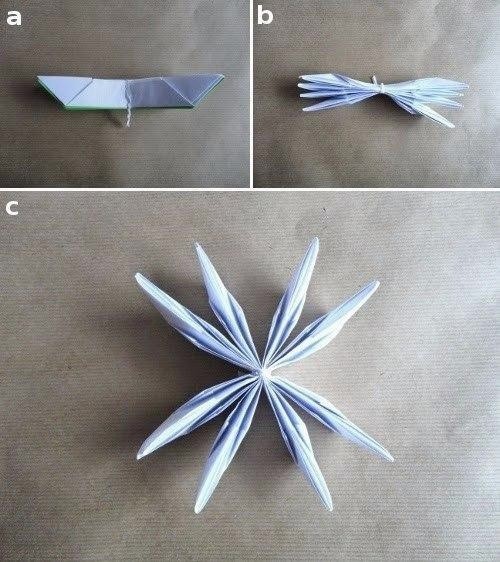 ​Цветок-оригами