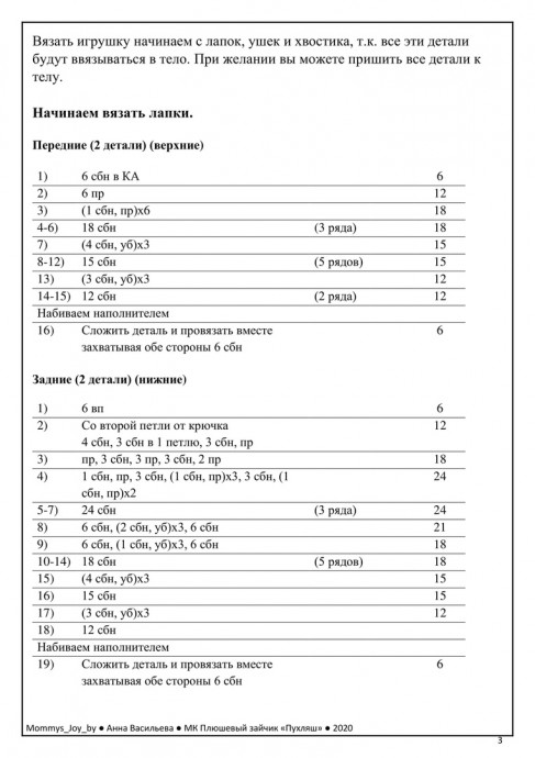 ​Плюшевый зайка Пухляш