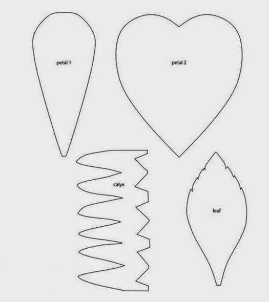 Розочки из гофробумаги Розочки из гофробумаги