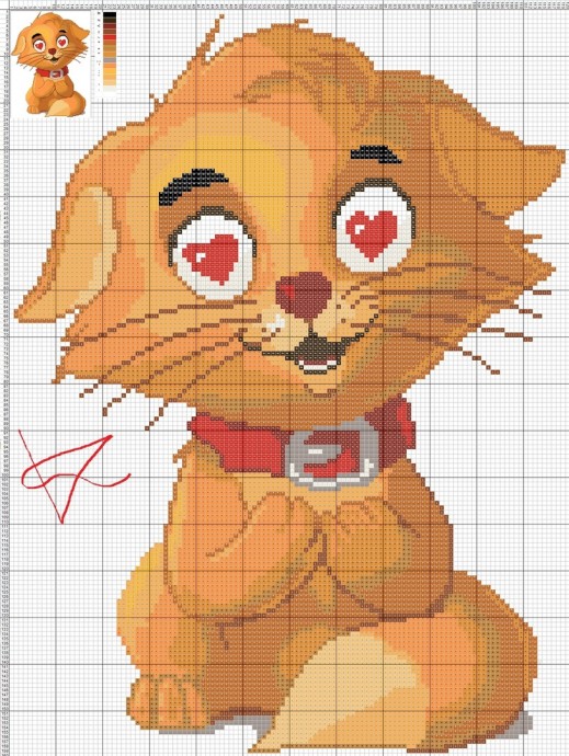 Вышиваем с детьми животных