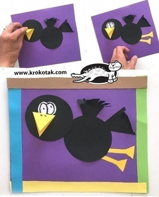 Аппликация "Галчонок"