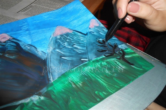 ​Энкаустика для детей: часть 2