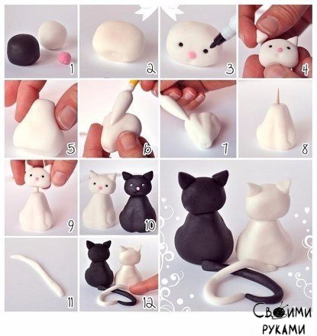 Лепим из пластилина