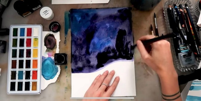 Снежный февраль