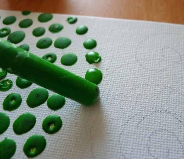 Аппликации из воска Аппликации из воска