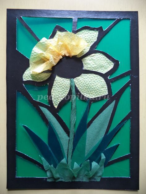 Бумажный витраж